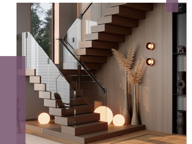 Изготовление и монтаж лестниц в Каспийске от 86539 руб. | ПРОЛЁТ-Ксп