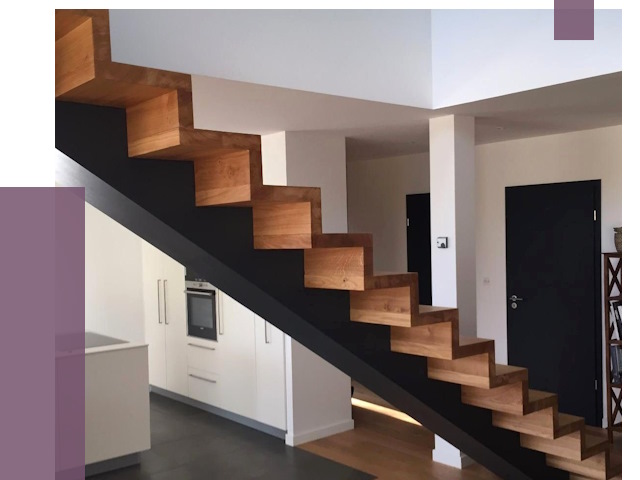 Изготовление деревянных лестниц в Каспийске от 86539 руб. | ПРОЛЁТ-Ксп