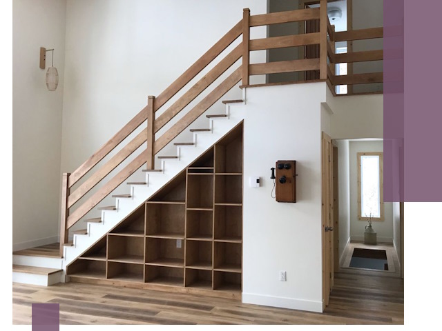 Монтаж деревянных лестниц под ключ в Каспийске, качественно и быстро