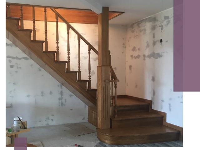 Ремонт деревянных лестниц в Каспийске: быстро и качественно