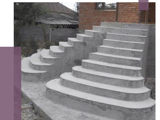 Монтаж бетонных лестниц в Каспийске от 4276 руб. 