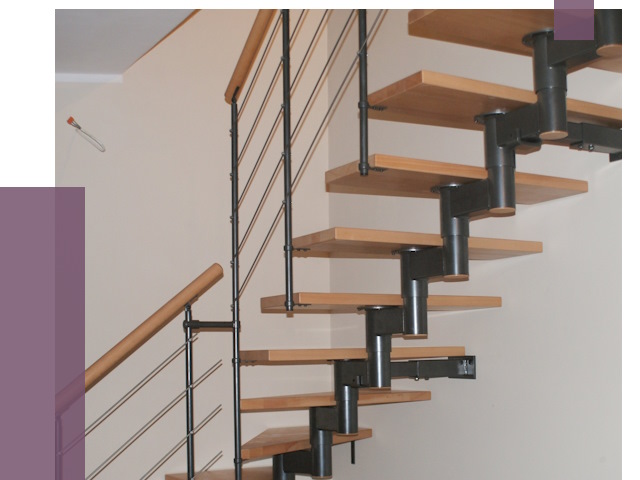 Изготовление модульных лестниц в Каспийске от 11454 руб. 