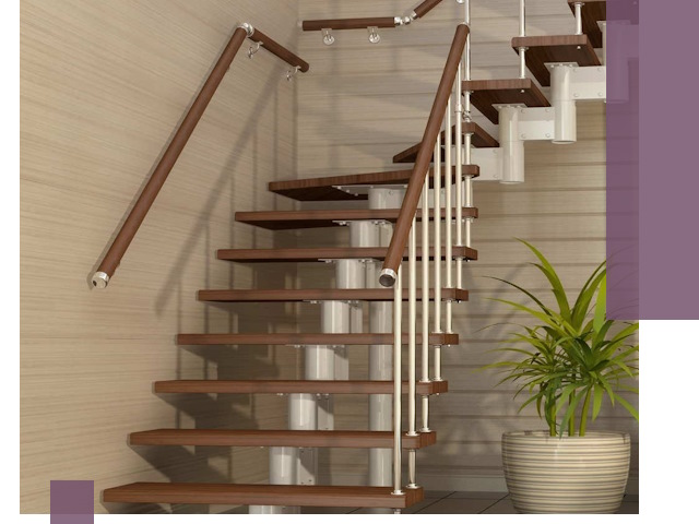 Изготовление модульных лестниц под ключ в Каспийске