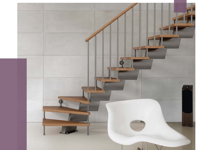 Монтаж модульных лестниц в Каспийске от 6312 руб. 