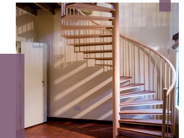 Изготовление винтовых лестниц на заказ в Каспийске от 75848 руб. | ПРОЛЁТ-Ксп