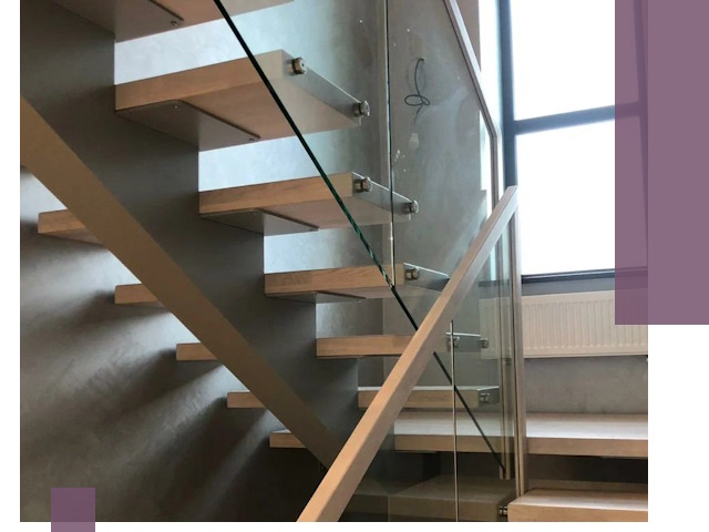 Изготовление лестниц на монокосоуре в Каспийске с монтажом и гарантией