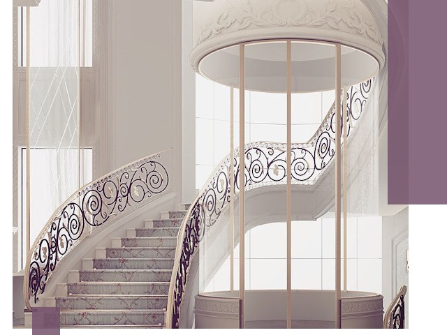 Элитные лестницы на заказ высокого класса в Каспийске