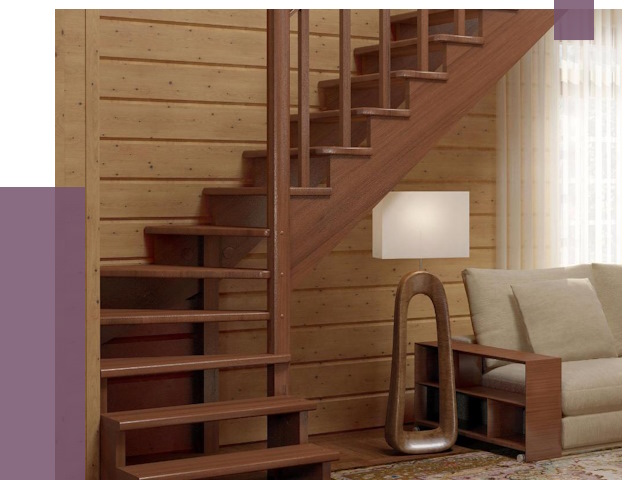 Лестницы эконом класса в Каспийске от 18173 руб. бюджетные решения