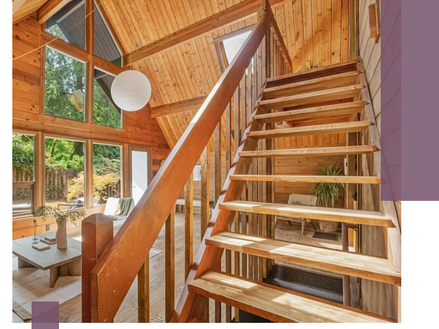 Лестницы для дачи под ключ в Каспийске — изготовление и монтаж