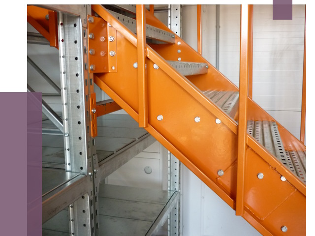 Лестницы для склада в Каспийске от 76358 руб. — решения | ПРОЛЁТ-Ксп