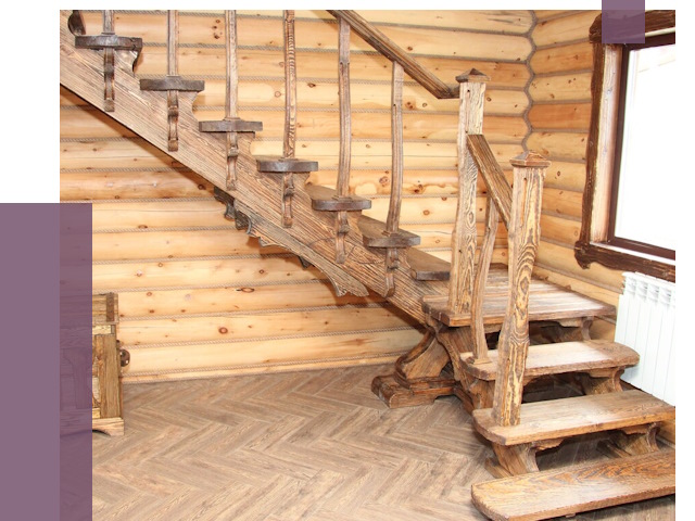 Лестницы в баню в Каспийске от 19038 руб. — изготовление | ПРОЛЁТ-Ксп