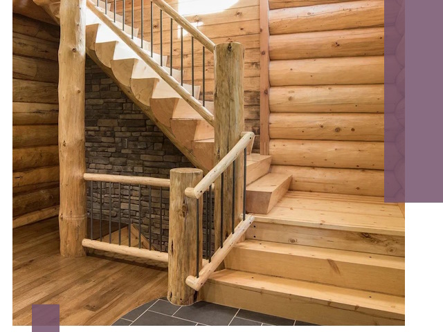 Лестницы в баню под заказ и профессиональный монтаж в Каспийске