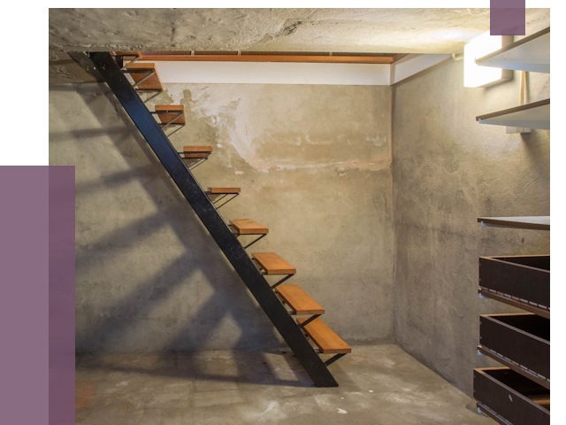 Лестницы в подвал в Каспийске от 13083 руб. — монтаж | ПРОЛЁТ-Ксп