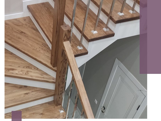 Обшивка металлических лестниц под ключ в Каспийске