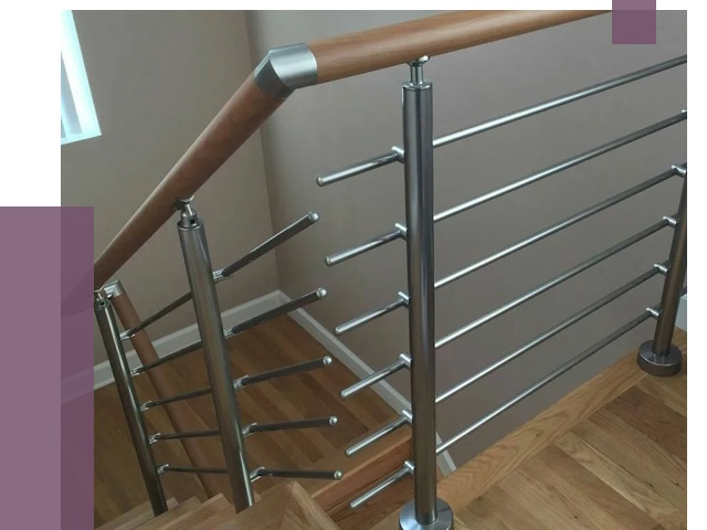 Изготовление перил в Каспийске от 4581 руб. — перила на заказ | ПРОЛЁТ-Ксп