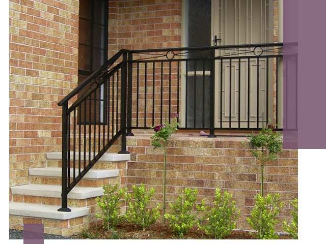 Уличные перила из металла под ключ в Каспийске
