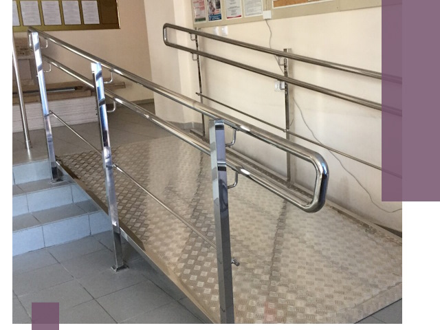 Перила для инвалидов в Каспийске — надежные поручни и ограждения