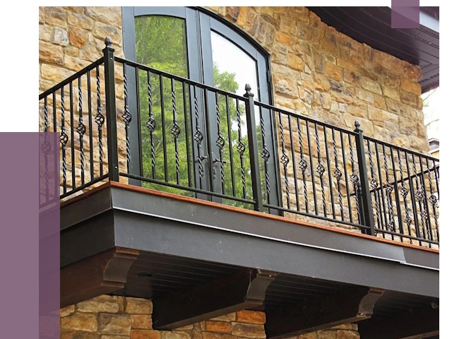Балконные ограждения в Каспийске от 7992 руб. — купить | ПРОЛЁТ-Ксп