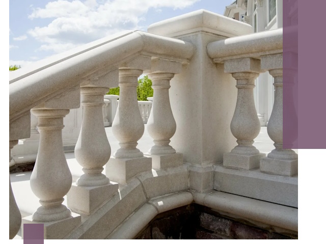 Балюстрады из металла и камня под ключ в Каспийске