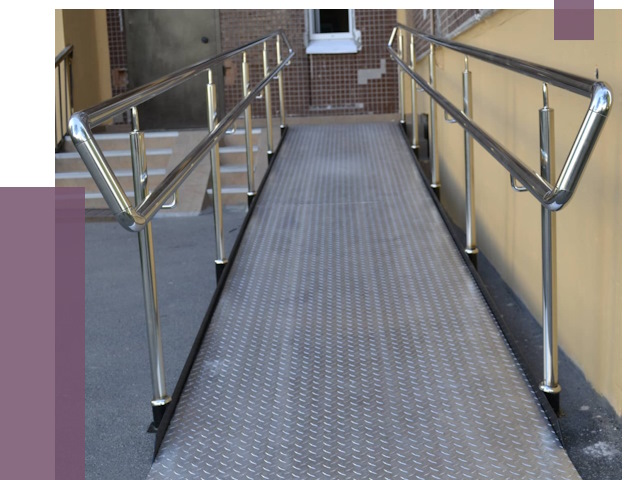 Пандусы в Каспийске от 12217 руб. — установка для инвалидов | ПРОЛЁТ-Ксп