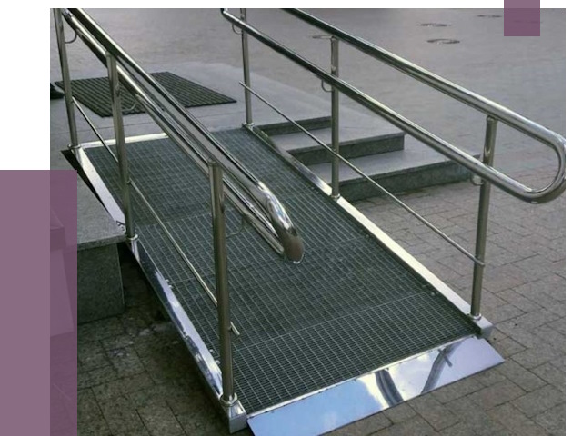 Монтаж пандусов для инвалидов в Каспийске от 8572 руб. под ключ | ПРОЛЁТ-Ксп