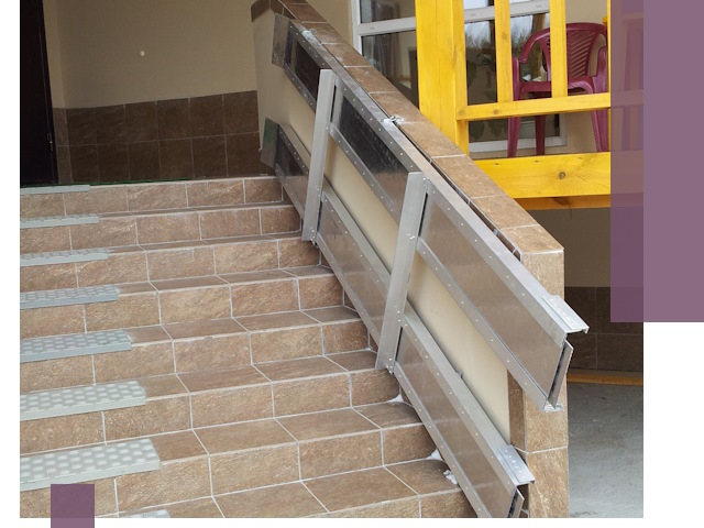 Откидные пандусы под ключ в Каспийске — монтаж и демонтаж