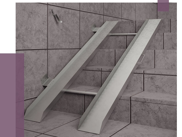 Монтаж откидных пандусов в Каспийске от 7585 руб. | ПРОЛЁТ-Ксп