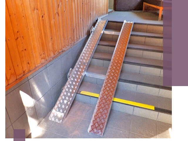 Складные пандусы под заказ и монтаж в Каспийске