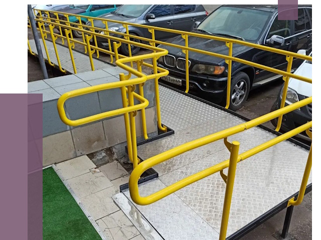 Стационарные пандусы в Каспийске от 12217 руб. | ПРОЛЁТ-Ксп