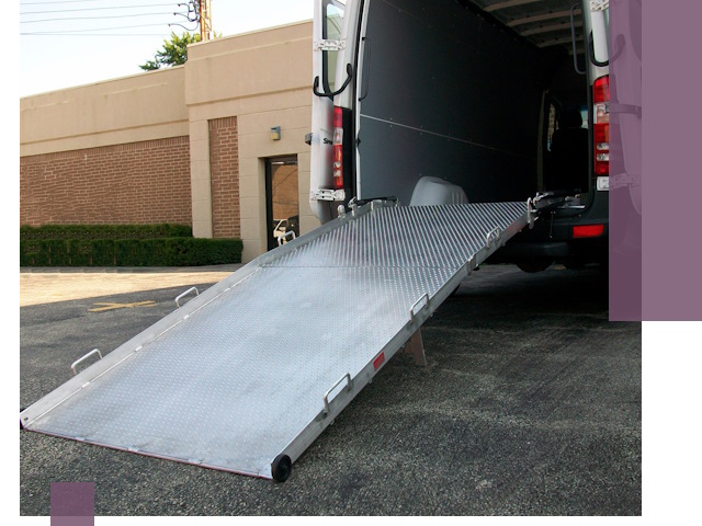 Мобильные пандусы в Каспийске — производство, монтаж и аренда