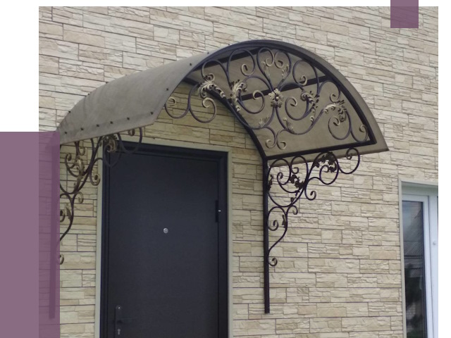 Ремонт козырьков в Каспийске от 7381 руб.  | ПРОЛЁТ-Ксп