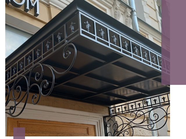 Ремонт козырьков и навесов в Каспийске — быстро и качественно