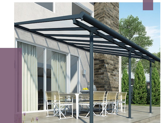 Навесы пристенные в Каспийске от 9061 руб. — монтаж и установка | ПРОЛЁТ-Ксп