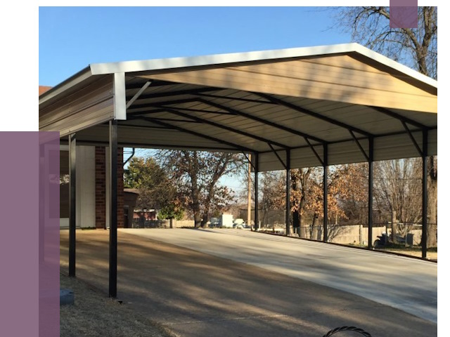 Двускатные навесы в Каспийске от 7992 руб.  | ПРОЛЁТ-Ксп