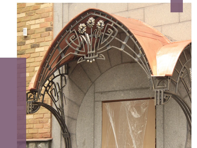 Арочные козырьки в Каспийске от 14508 руб. 