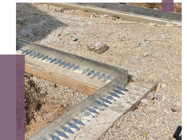 Нержавеющие бордюры в Каспийске от 4785 руб. под ключ | ПРОЛЁТ-Ксп