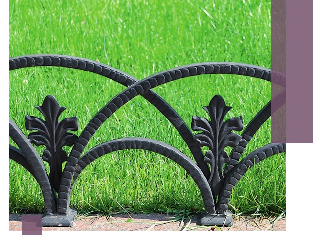 Декоративные металлические бордюры под ключ в Каспийске