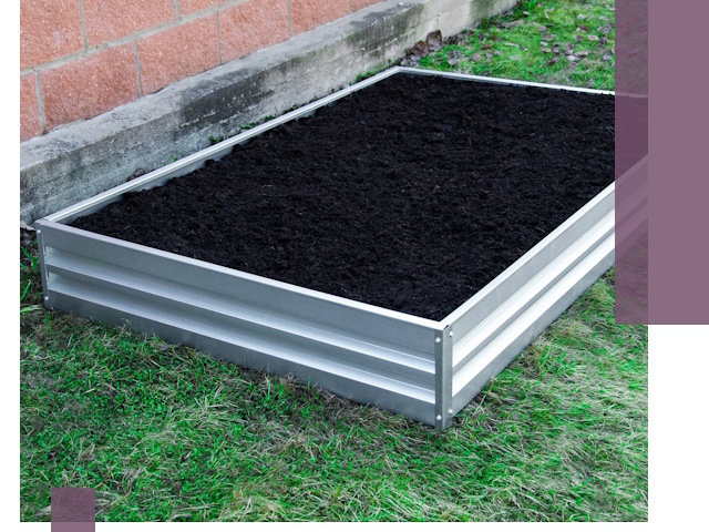 Металлические бордюры для грядок в Каспийске: прочность и аккуратность