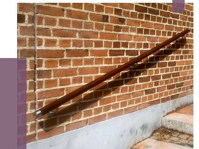 Изготовление пристенных поручней в Каспийске от 4429 руб. — ПРОЛЁТ-Ксп