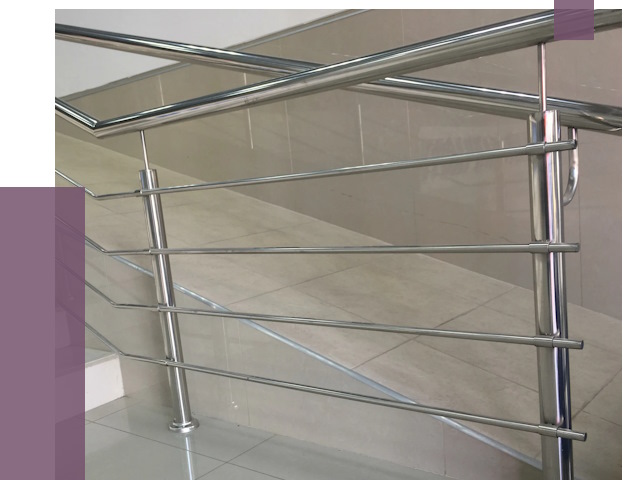 Изготовление поручней из нержавеющей стали в Каспийске